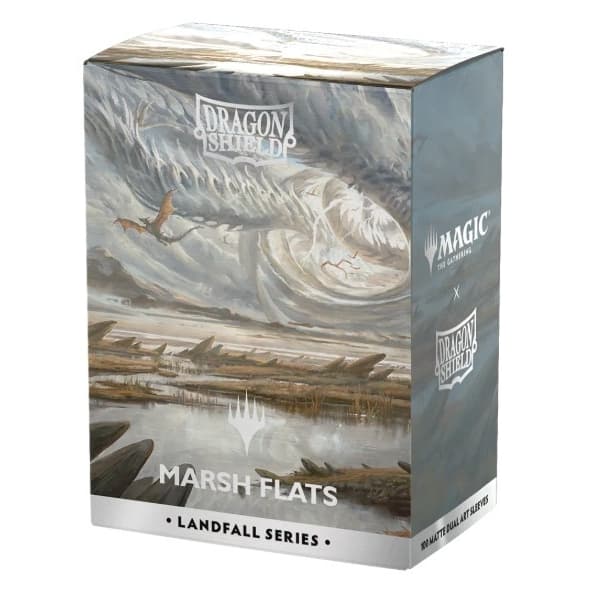 Bustine Protettive Standard Size - Matte Dual Art Sleeves - Landfall Series "Marsh Flats" - Confezione Da 100