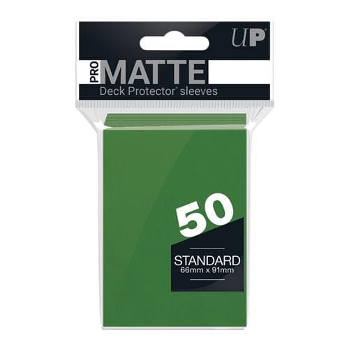 Bustine Protettive Standard Size - Pro Matte Green - Confezione Da 50