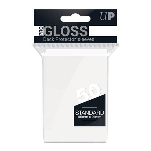 Bustine Protettive Standard Size - Pro Gloss White - Confezione Da 50