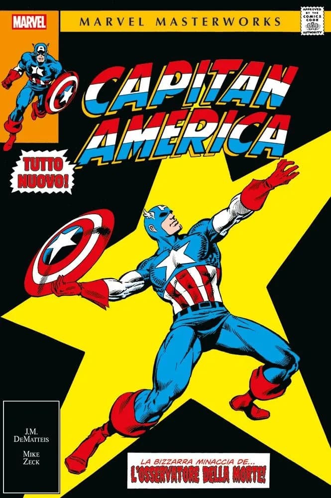 Capitan America Vol. 15 - Marvel Masterworks - Panini Comics - Italiano