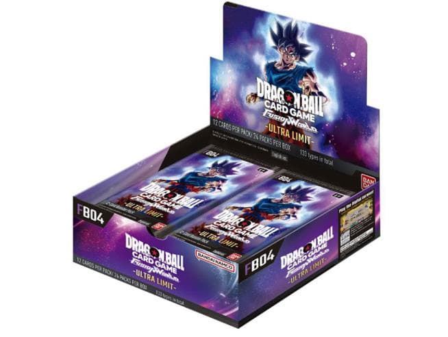 Dragon Ball Super Fusion World FB‑04 Ultra Limit - Display 24 Bustine - Inglese - Inglese