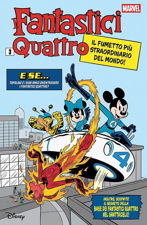 Fantastici Quattro 1 (470) - Variant Disney What If? - Panini Comics - Italiano