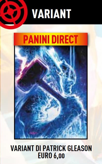 Il Mortale Thor 1 - Variant Patrick Gleason - Thor 317 - Panini Comics - Italiano