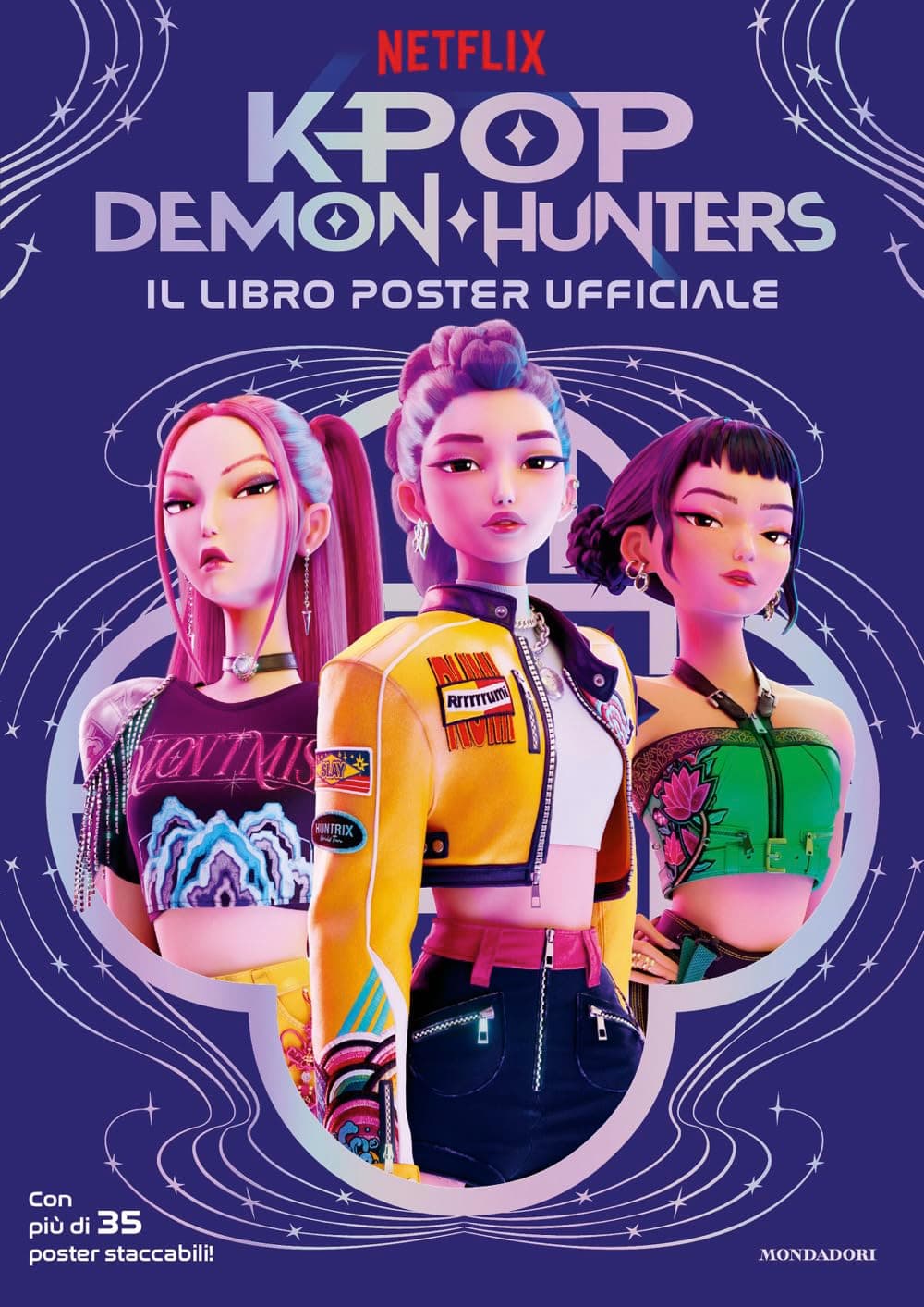 KPop Demon Hunters - Il Libro Poster Ufficiale - Mondadori - Italiano