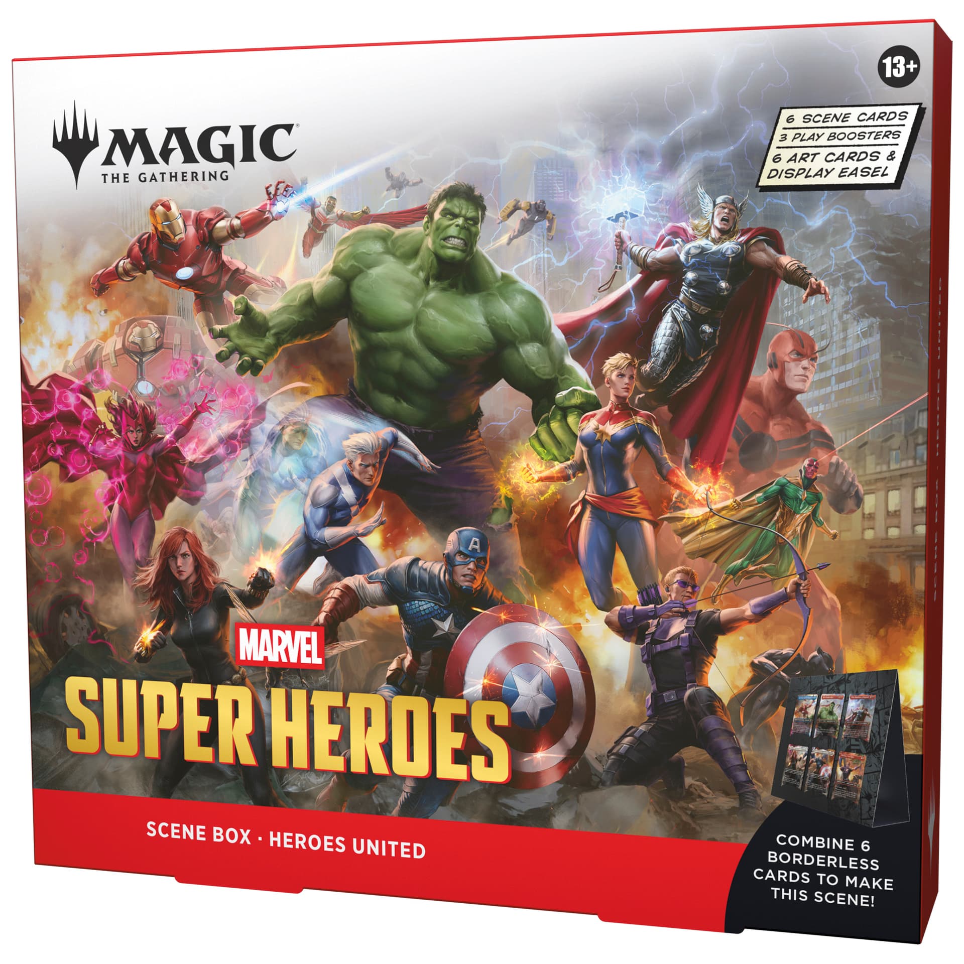 Magic: The Gathering - Universes Beyond: Marvel Super Heroes - Scene Box 4 Scene - Inglese - Inglese