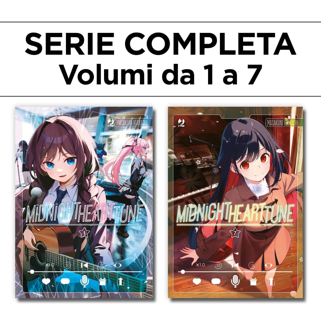 Midnight Heart Tune 1/7 - Serie Completa - Jpop - Italiano