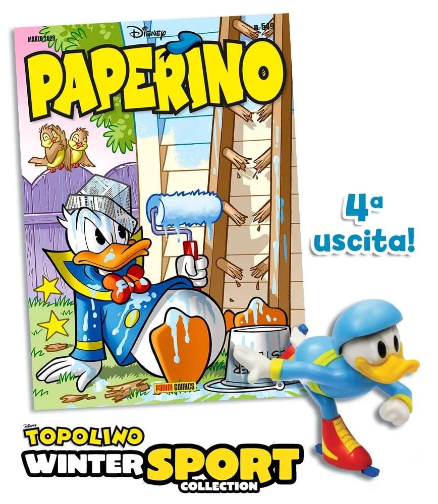 Paperino 549 + Topolino Winter Sport Collection - Uscita 4 - Paperino - Panini Comics - Italiano