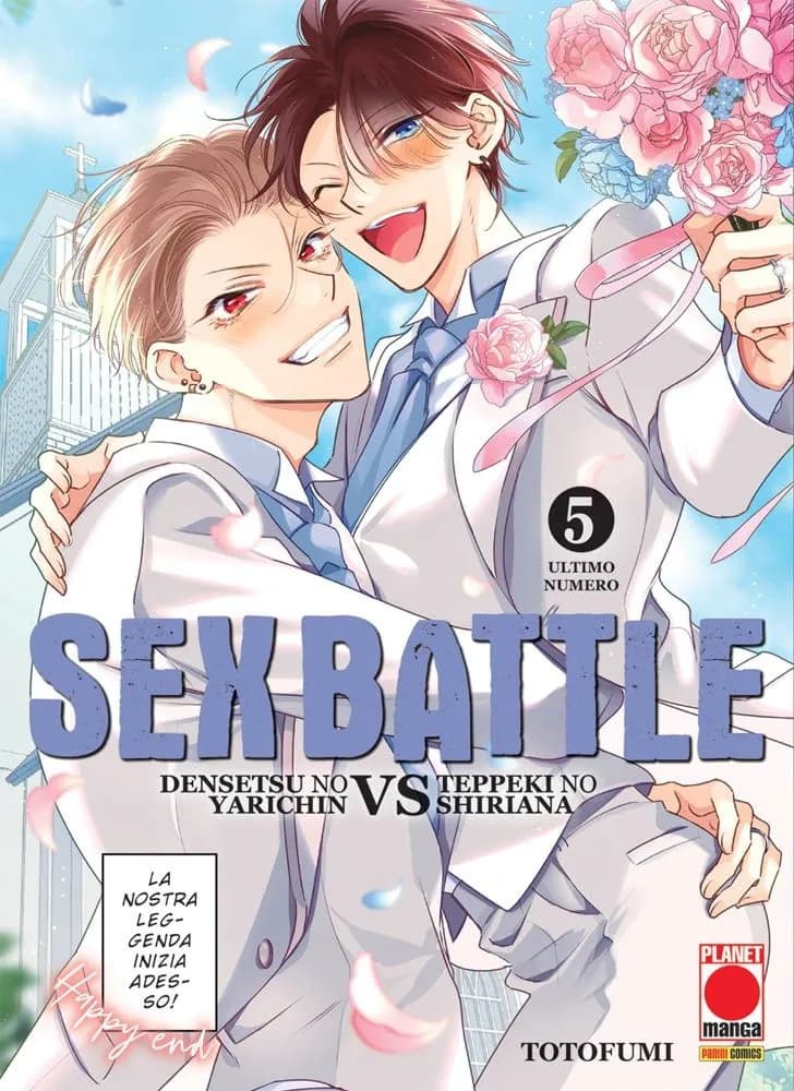 Sex Battle - Densetsu no Yarichin Vs Teppkei no Shiriana 5 - Panini Comics - Italiano