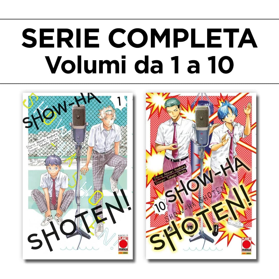 Show-ha Shoten! 1/10 - Serie Completa - Panini Comics - Italiano