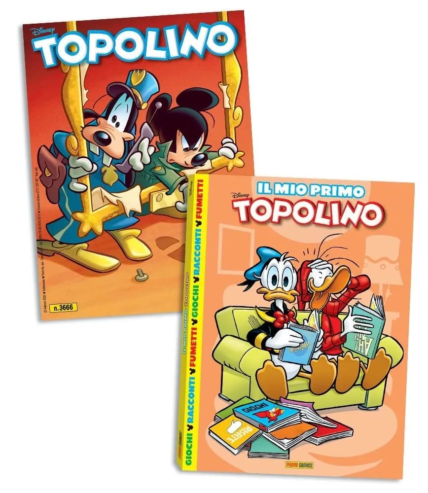 Topolino - Supertopolino 3666 + Il Mio Primo Topolino 4 - Panini Comics - Italiano