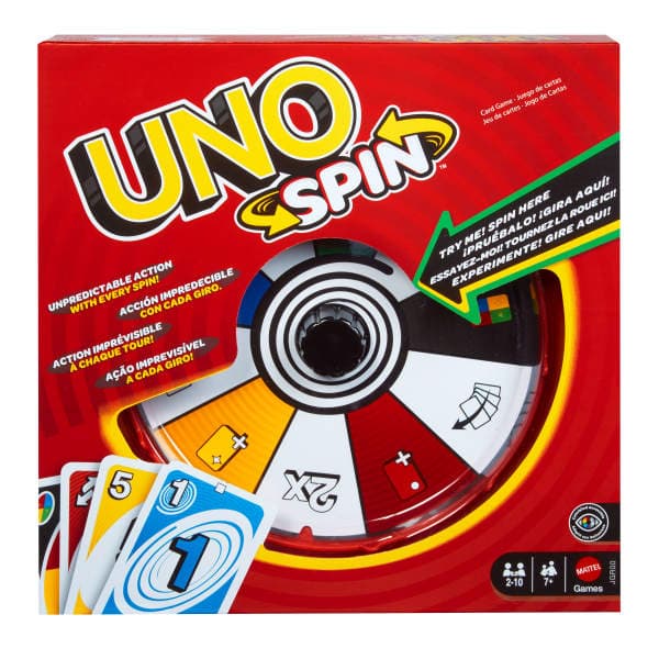 UNO Spin - Ruota e Carte da Gioco