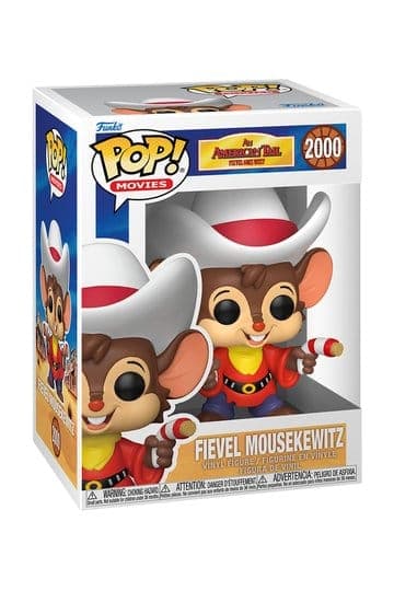 An American Tail: Fievel Goes West POP Vinyl Figure Fievel Mousekewitz 9 cm #2000 - Funko POP!