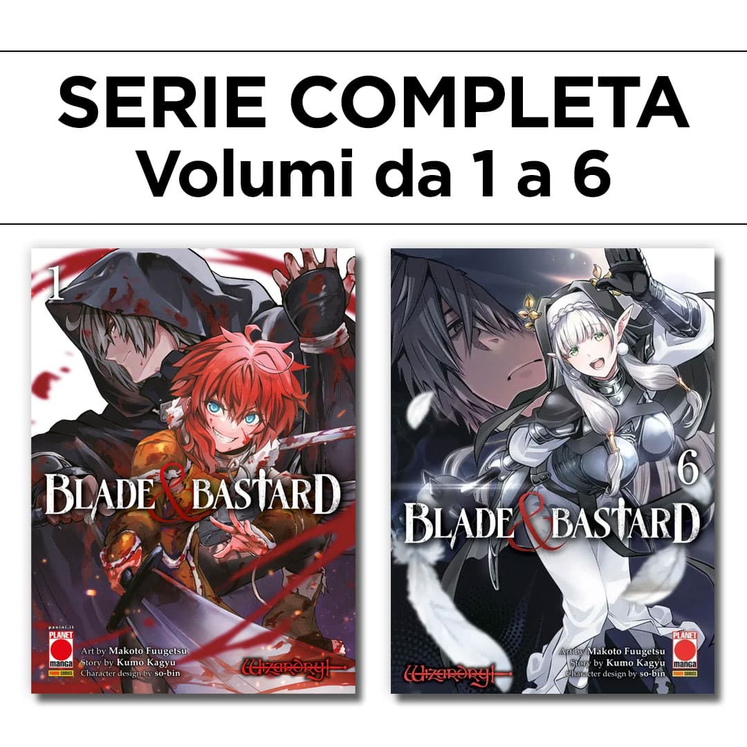 Blade & Bastard 1/6 - Serie Completa - Panini Comics - Italiano