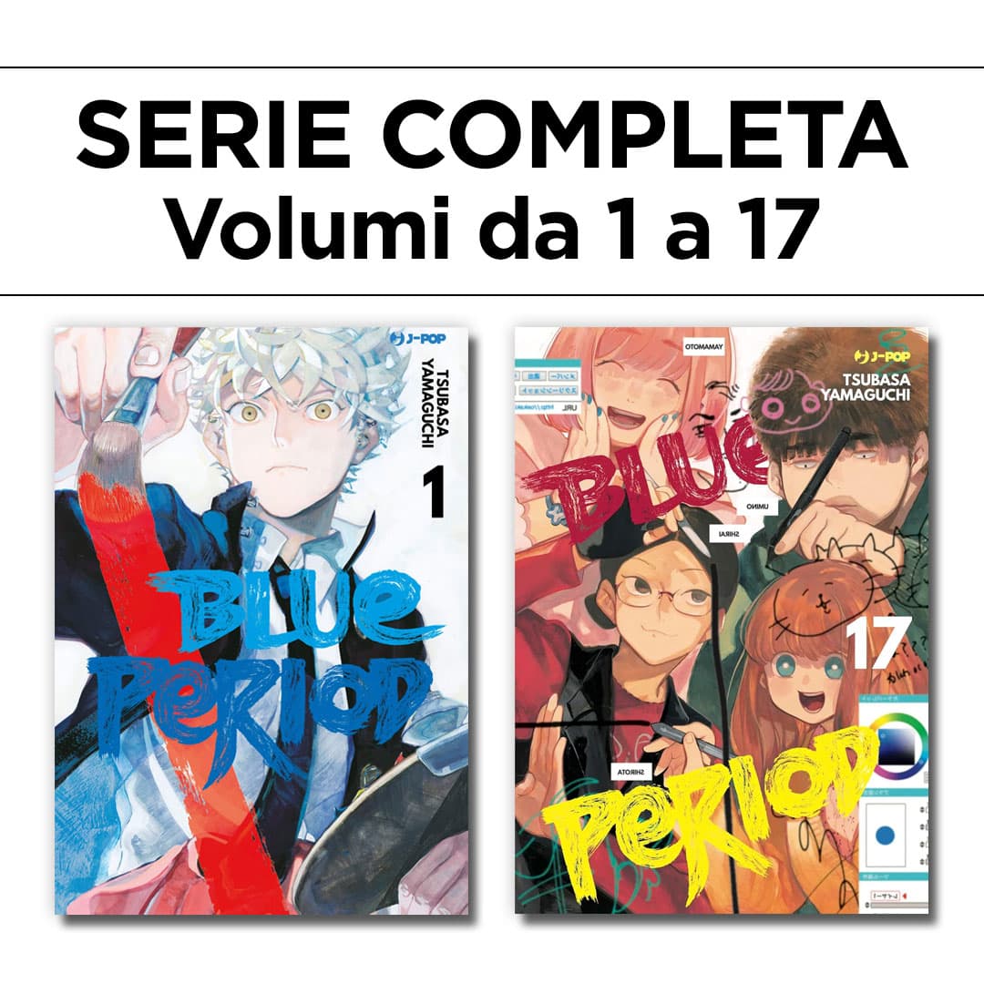 Blue Period 1/17 - Serie Completa - Jpop - Italiano