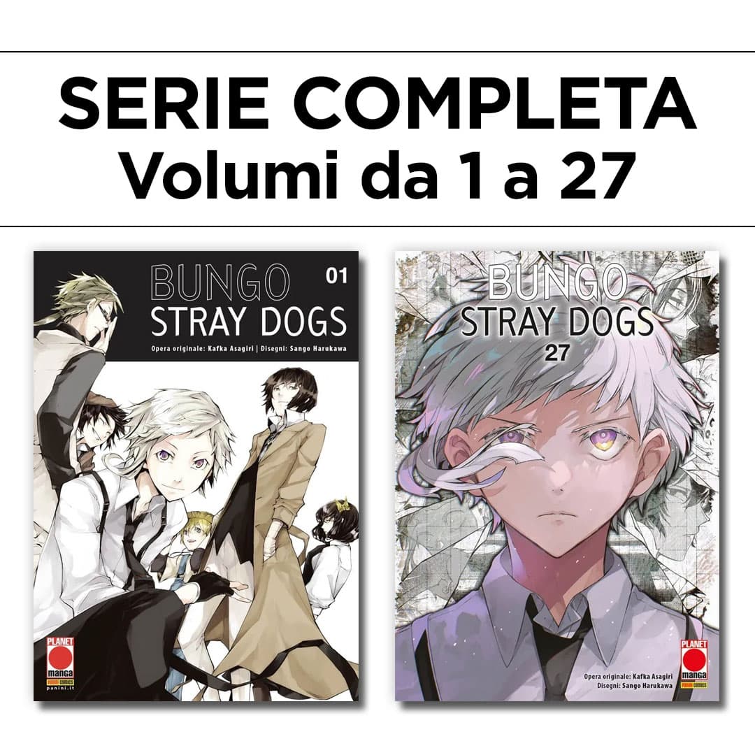 Bungo Stray Dogs 1/27 - Ristampa - Serie Completa - Panini Comics - Italiano