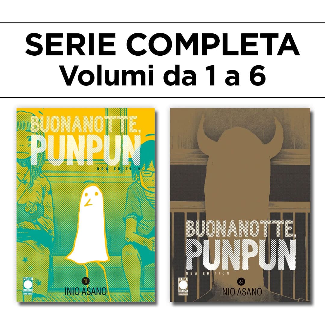 Buonanotte, Punpun - New Edition 1/6 - Serie Completa - Panini Comics - Italiano