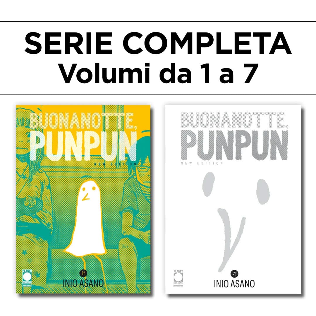 Buonanotte, Punpun - New Edition 1/7 - Serie Completa - Panini Comics - Italiano