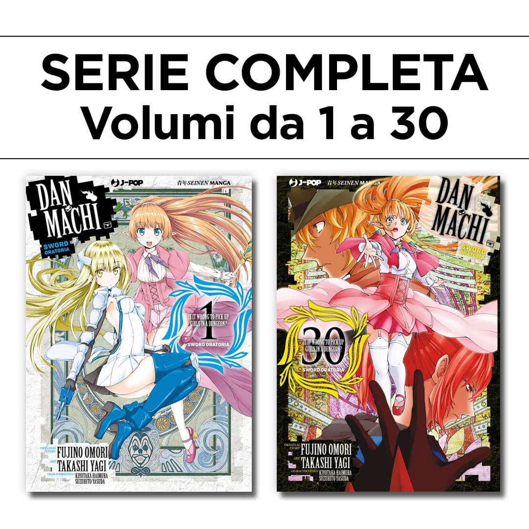 Danmachi - Sword Oratoria 1/30 - Serie Completa - Jpop - Italiano