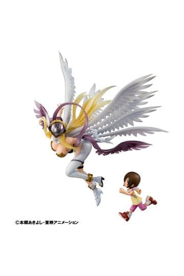 Digimon Adventure Precious G.E.M. Series PVC Statue Angewomon & Hikari Yagami 22 cm