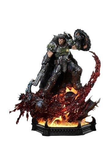DOOM: The Dark Ages Ultimate Premium Masterline Series Statue 1/4 DOOM Slayer DX Bonus Version 77 cm