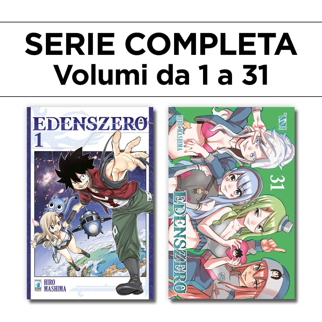 Edens Zero 1/31 - Serie Completa - Edizioni Star Comics - Italiano