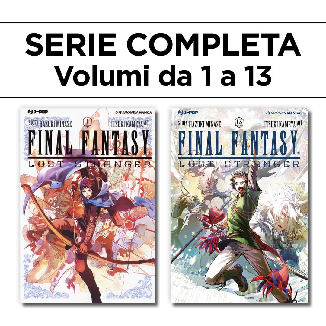 Final Fantasy - Lost Stranger 1/13 - Serie Completa - Jpop - Italiano