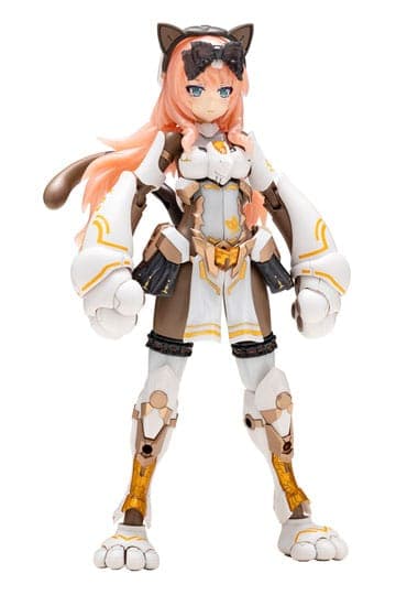 Frame Arms Girl Plastic Model Kit Durga I Cat Armor Ver. Calico 16 cm