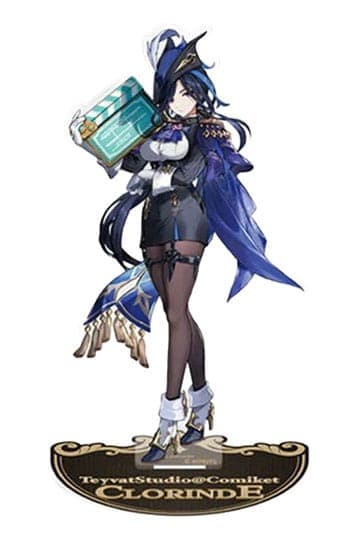 Genshin Impact Teyvat Studio Edition Character Acryl Figure: Clorinde 18 cm