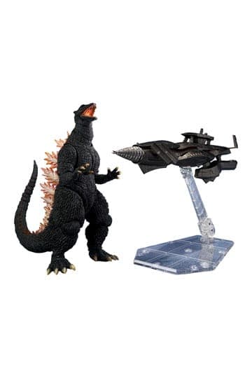 Godzilla: Final Wars S.H.MonsterArts Action Figure Godzilla Heat Ray Ver. vs. New Gotengo 16 cm