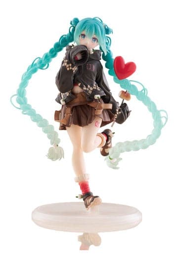 Hatsune Miku PVC Statue Hatsune Fashion Outdoor Spring Ver. 18 cm