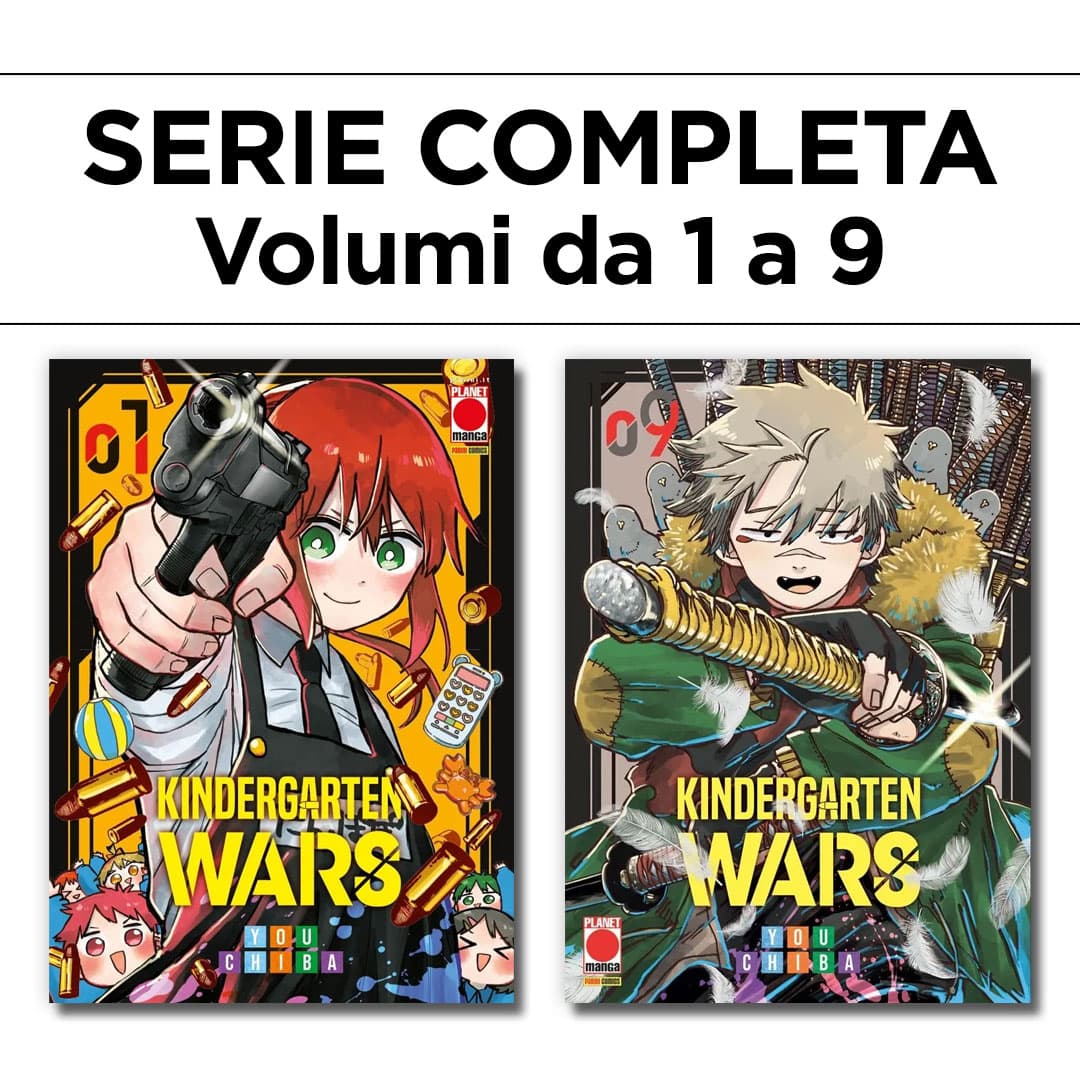 Kindergarten Wars 1/9 - Serie Completa - Panini Comics - Italiano