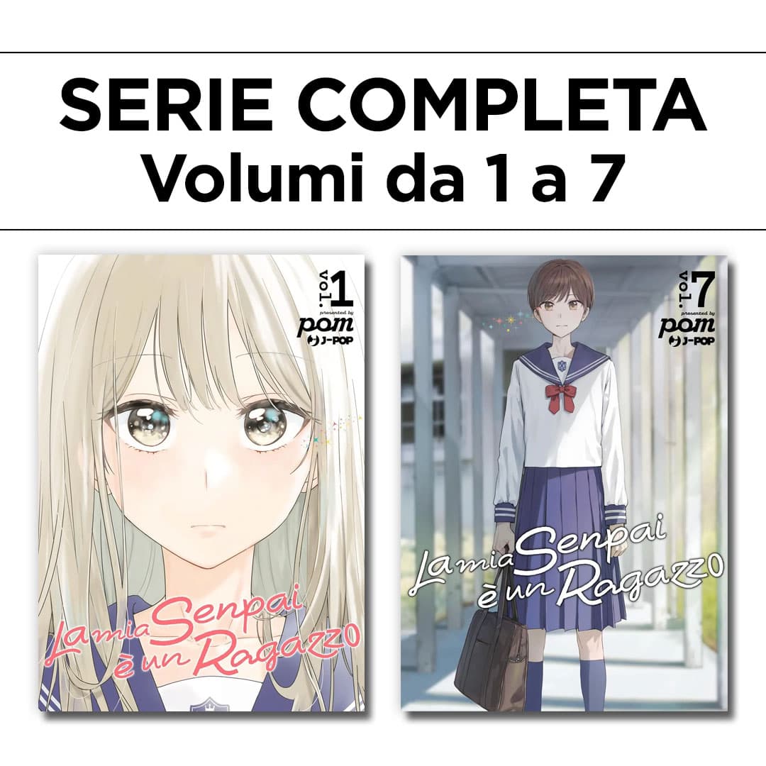 La Mia Senpai è un Ragazzo 1/7 - Serie Completa - Jpop - Italiano