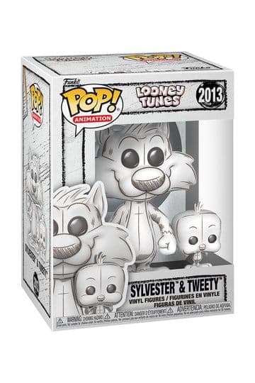 Looney Tunes Funko POP!&Buddy Animation Vinyl Figure Sylvester&Tweety 9 cm - Funko POP!