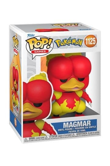 Pokémon Funko POP! Games Vinyl Figure Magmar 9 cm #1125 - Funko POP!