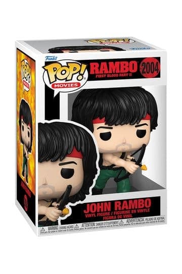 Rambo Funko POP! Movies Vinyl Figure John Rambo w/Bow 9 cm #2004 - Funko POP!