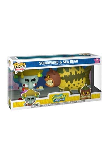 SpongeBob SquarePants Funko POP! Animation Vinyl Figure Squidward & Sea Bear 9 cm - Funko POP!