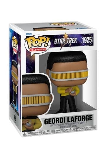 Star Trek TNG Funko POP! Television Vinyl Figure Geordi La Forge 9 cm #1925 - Funko POP!