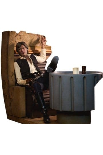 Star Wars Episode IV Mixed Media Premium Format Figure Han Solo: Sorry About the Mess 32 cm