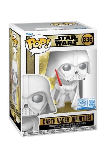 Star Wars: Mandalorian & Grogu Funko POP! Vinyl Figure Darth Vader (WH) 9 cm #836 - Funko POP!