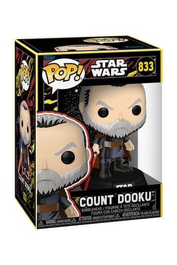 Star Wars: May the Fourth Funko POP! Vinyl Figure Count Dooku (Retro) 9 cm #833 - Funko POP!