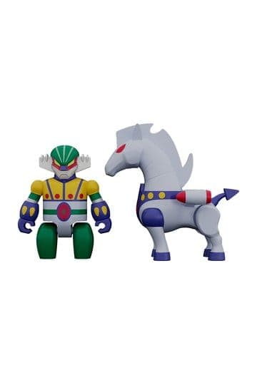 Steel Jeeg Brickroid Action Figures 2-Pack Steel Jeeg: Pantheroid Set 5 cm