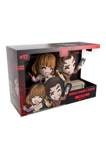 Stranger Things Vinyl Figure WSQK Robin & Steve 13 cm