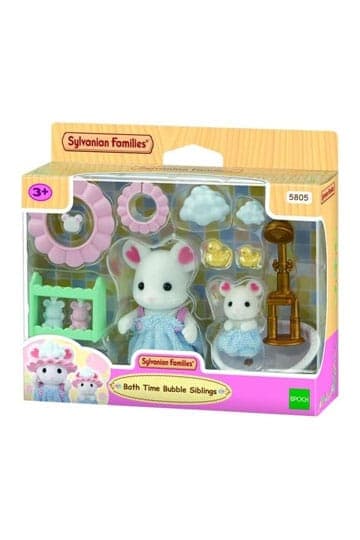 Sylvanian Families: Marshmallow Mouse Bath Fun Play Set