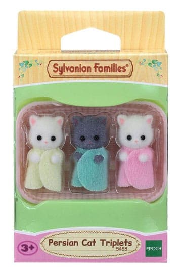 Sylvanian Families: Persian cats triplets figure 2 cm