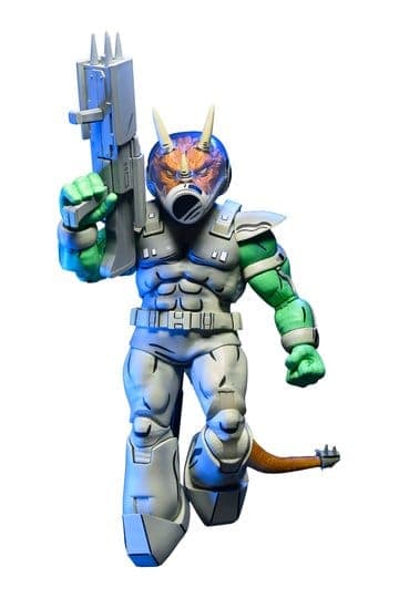 Teenage Mutant Ninja Turtles (Mirage Comics) Action Figure Shock Commando Triceraton 18 cm