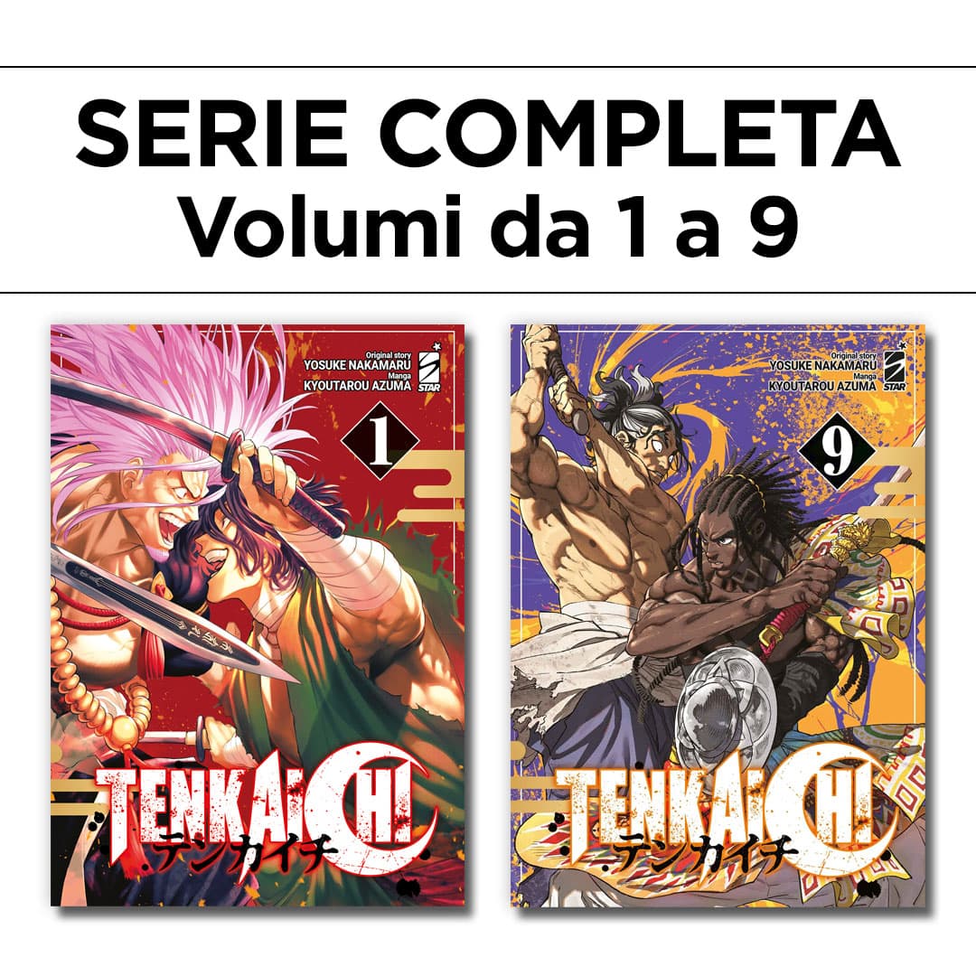 Tenkaichi 1/9 - Serie Completa - Edizioni Star Comics - Italiano