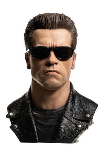 Terminator Replik 1/1 T-800 Model 101 Art Mask Painted Standard Version 46 cm