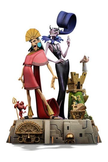 The Emperor's New Groove Deluxe Art Scale Statue 1/10 Kuzko & Yzma 28 cm