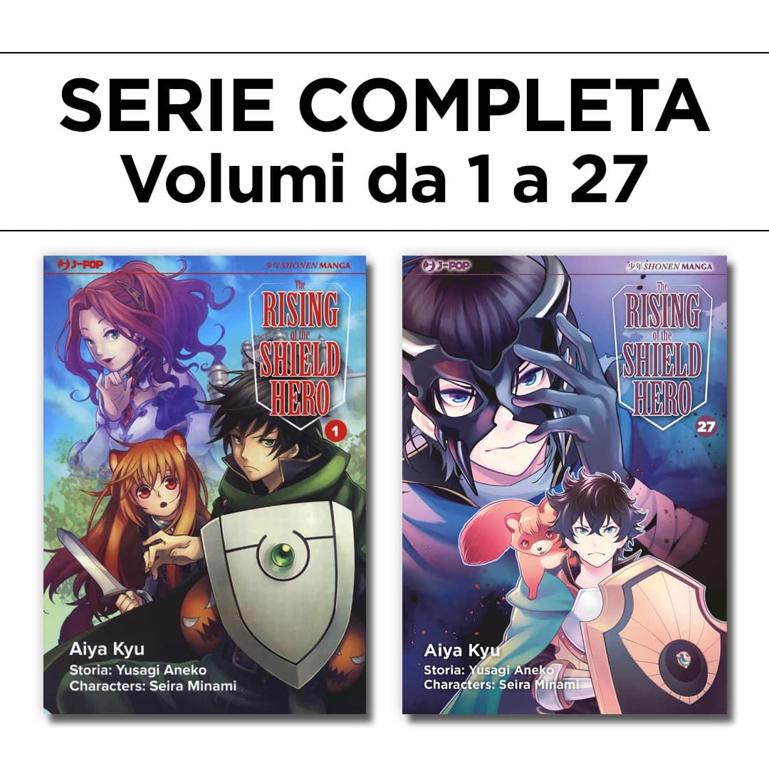 The Rising of the Shield Hero 1/27 - Serie Completa - Jpop - Italiano