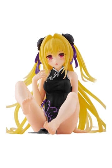 To Love-Ru Darkness PVC Statue Desktop Cute Figure Golden Darkness (China Dress Ver.) Renewal 13 cm